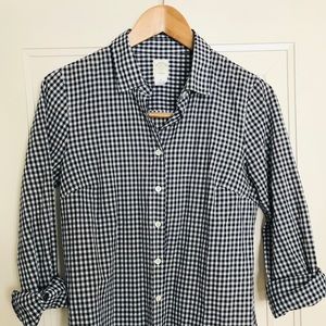 J. Crew Size 4T Gingham Women’s Button Down Shirt